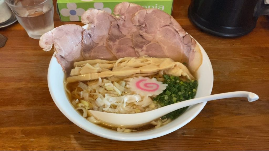 名古屋コーチン 醤油・麺大盛・チャーシュー増し