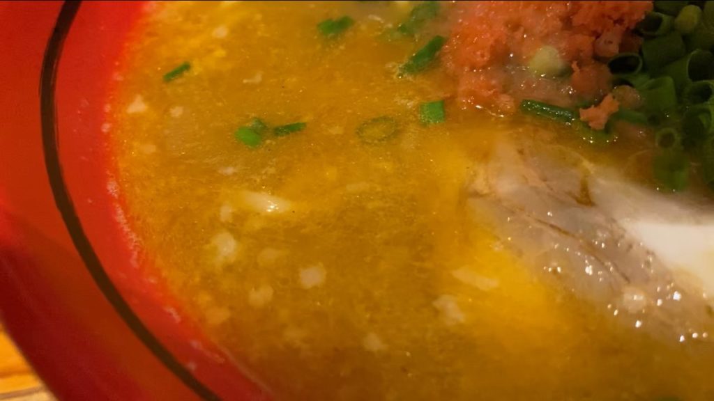 海老味噌スープ